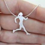 Sterling Silver Runner Nec..