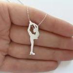 Figure Skater Necklace Pen..